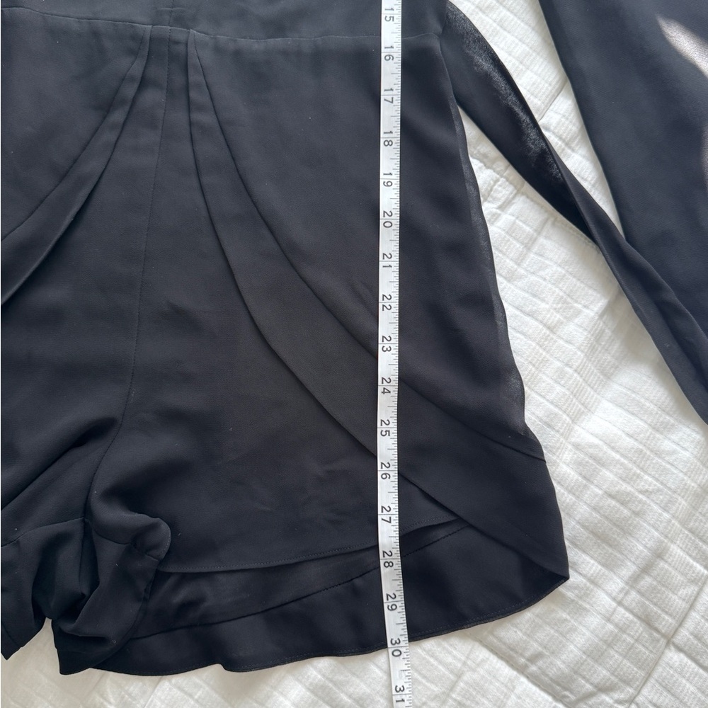 Express black v neck romper, size 2 - Picture 7 of 9